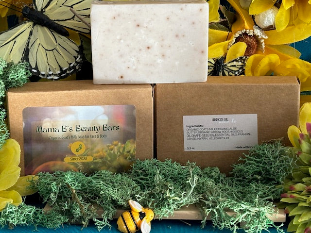 Hibiscus Oil Organic Goat's Milk Soap